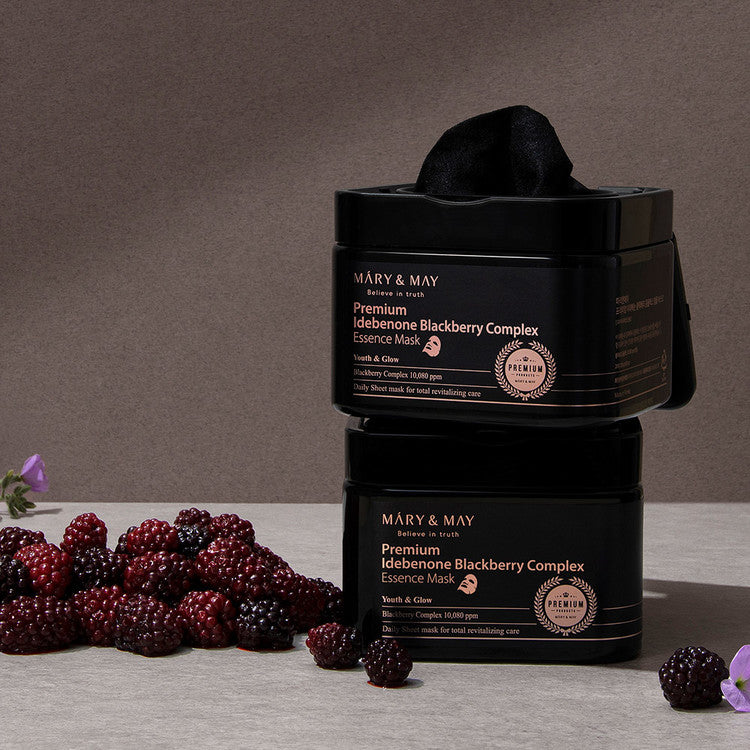 Premium Idebenone Blackberry Complex Ampoule Mask