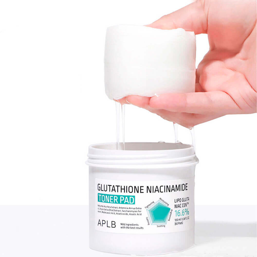 APLB Glutathione Niacinamide Toner Pad