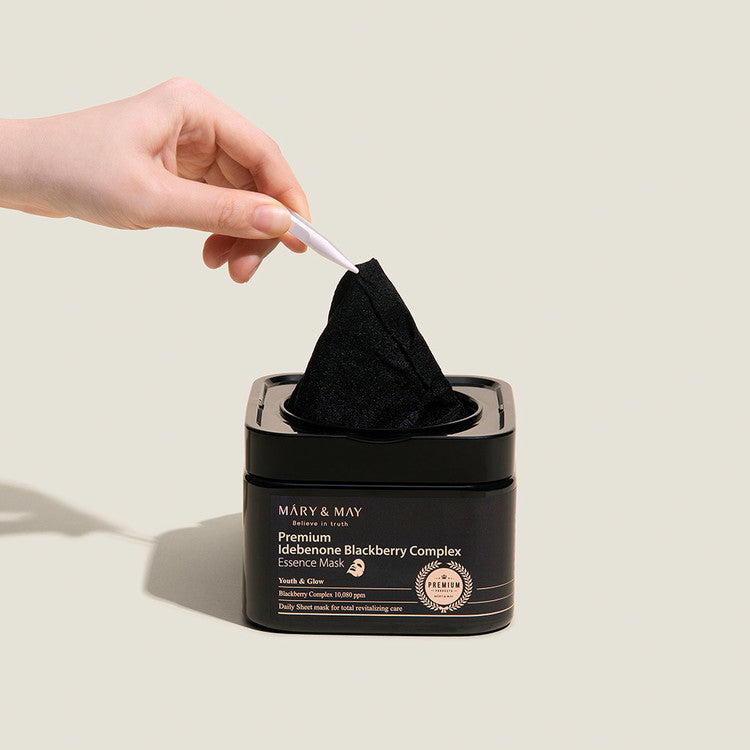 Premium Idebenone Blackberry Complex Ampoule Mask