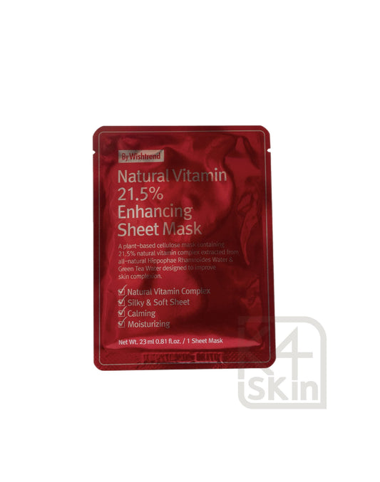 Natural Vitamin C21 5% Enhancing Sheet Mask