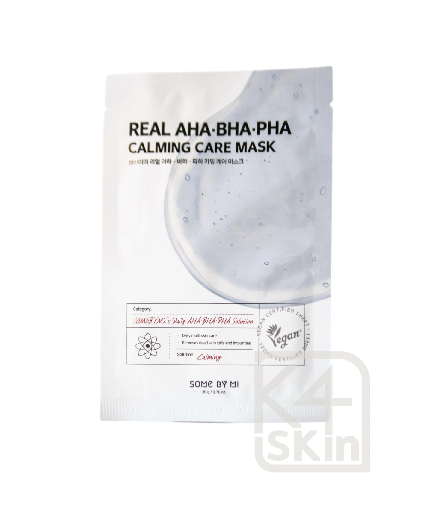 Real AHA-BHA-PHA calming care mask