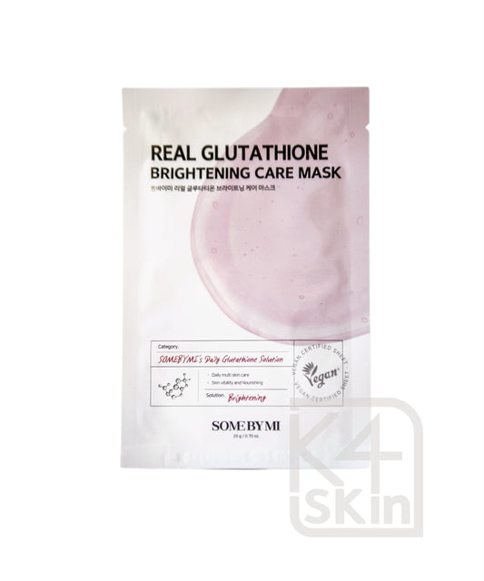 Real GLUTATHIONE brightening care mask