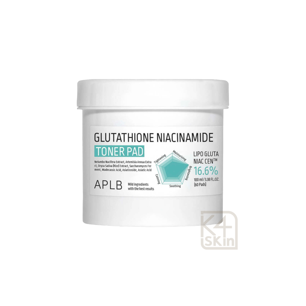 APLB Glutathione Niacinamide Toner Pad
